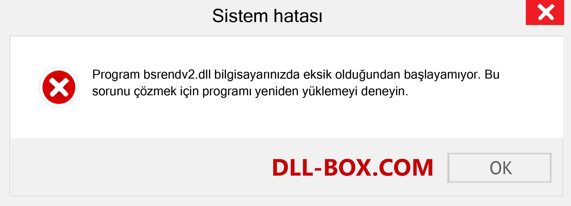 bsrendv2.dll dosyası eksik mi? Windows 7, 8, 10 için İndirin - Windows'ta bsrendv2 dll Eksik Hatasını Düzeltin, fotoğraflar, resimler